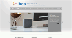 Desktop Screenshot of bea-informatique.fr